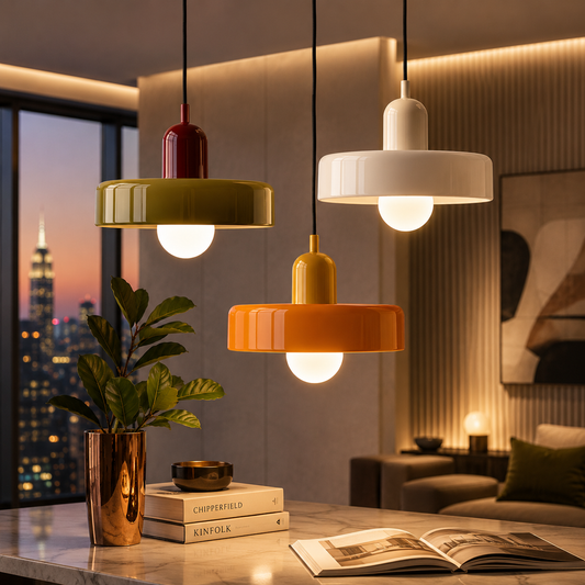 Nordic Glass Bauhaus Dining Room Chandelier