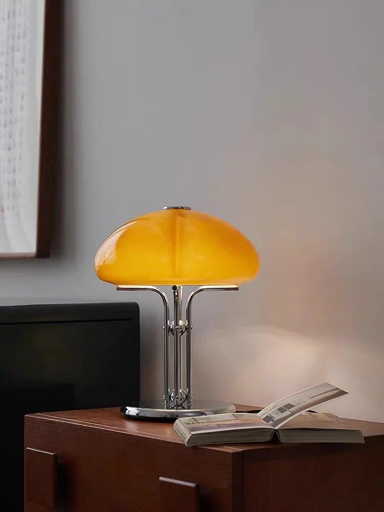 Korean Bauhaus Bedroom Mushroom Desk Lamp