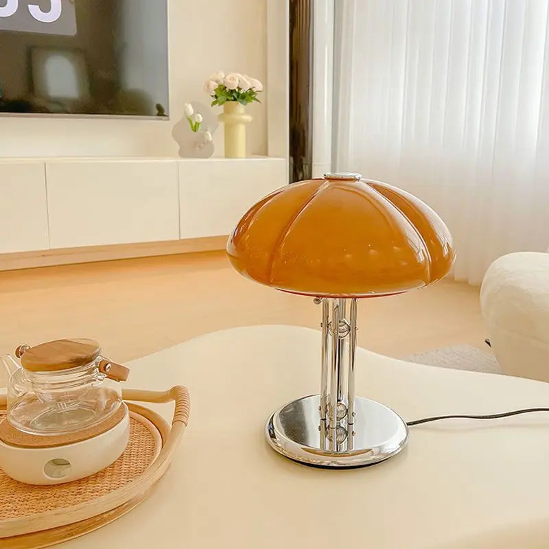 Korean Bauhaus Bedroom Mushroom Desk Lamp