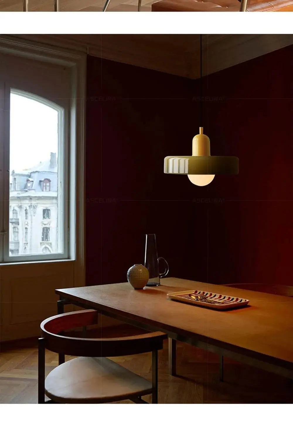 Nordic Glass Bauhaus Dining Room Chandelier