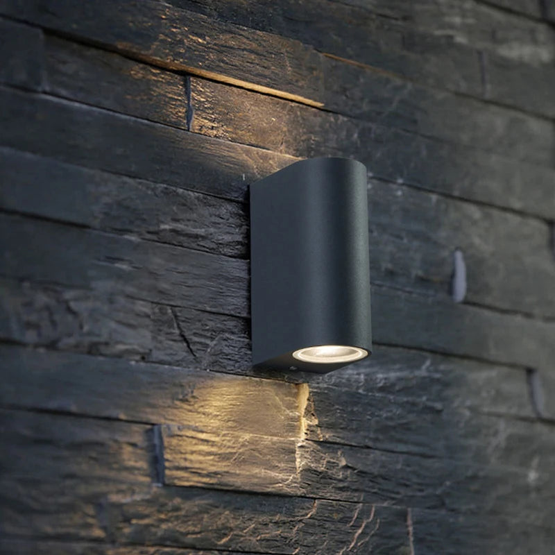 Waterproof LED Outdoor Wall Lamp IP65 Upper Lower Lighting Porch Garden Lamp