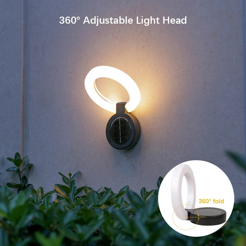 1 or 4 Pack Solar Outdoor Lights, LED Waterproof Atmosphere Light, Warm White Lamp, for Garden Fence Buried Lawn Porch Walkway Deco