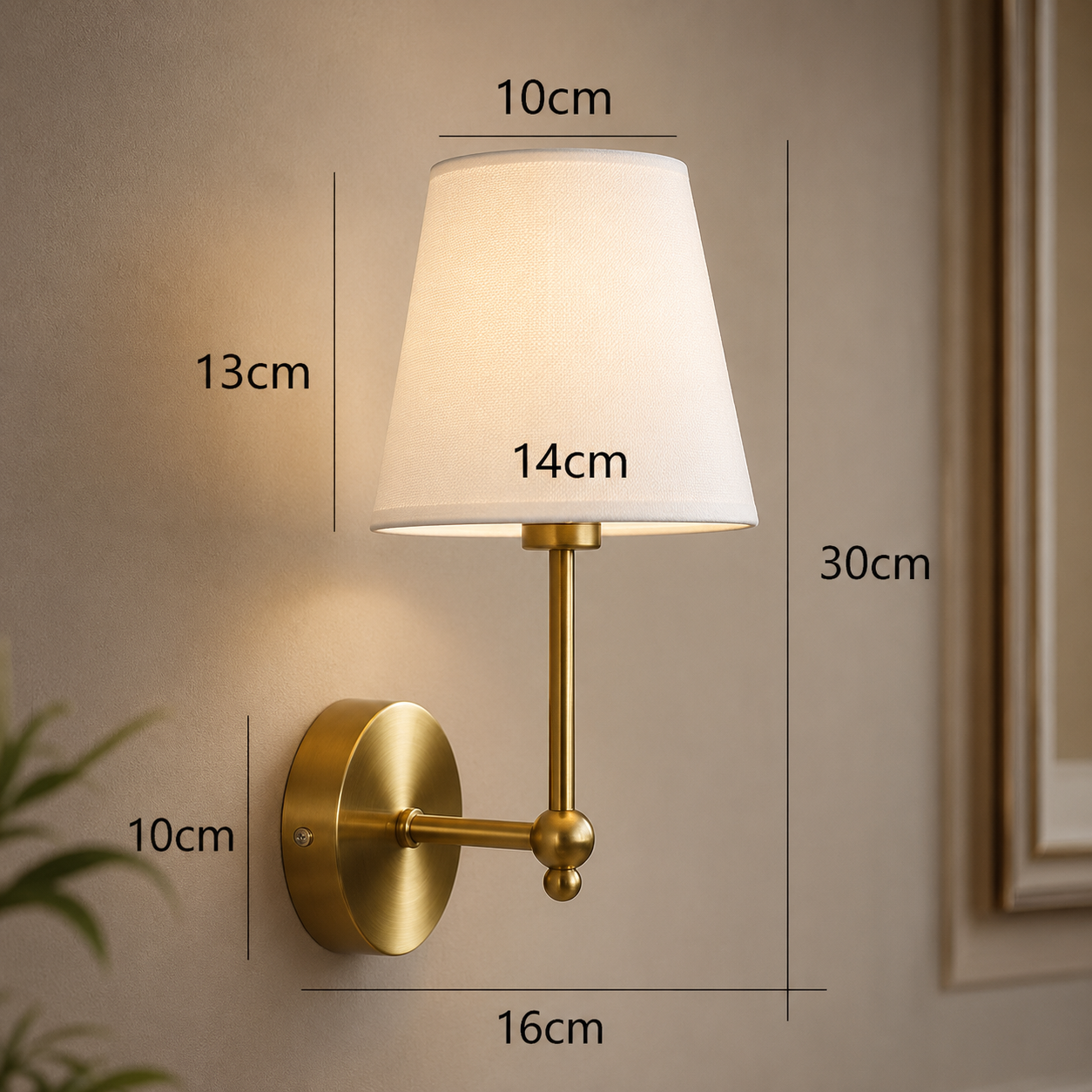 American Retro Wall Lamp Bedroom Bedside Lamp Bathroom Mirror Lamp Luster Luxury Sconce Fabric lampShade TV Wall Lights Fixtures