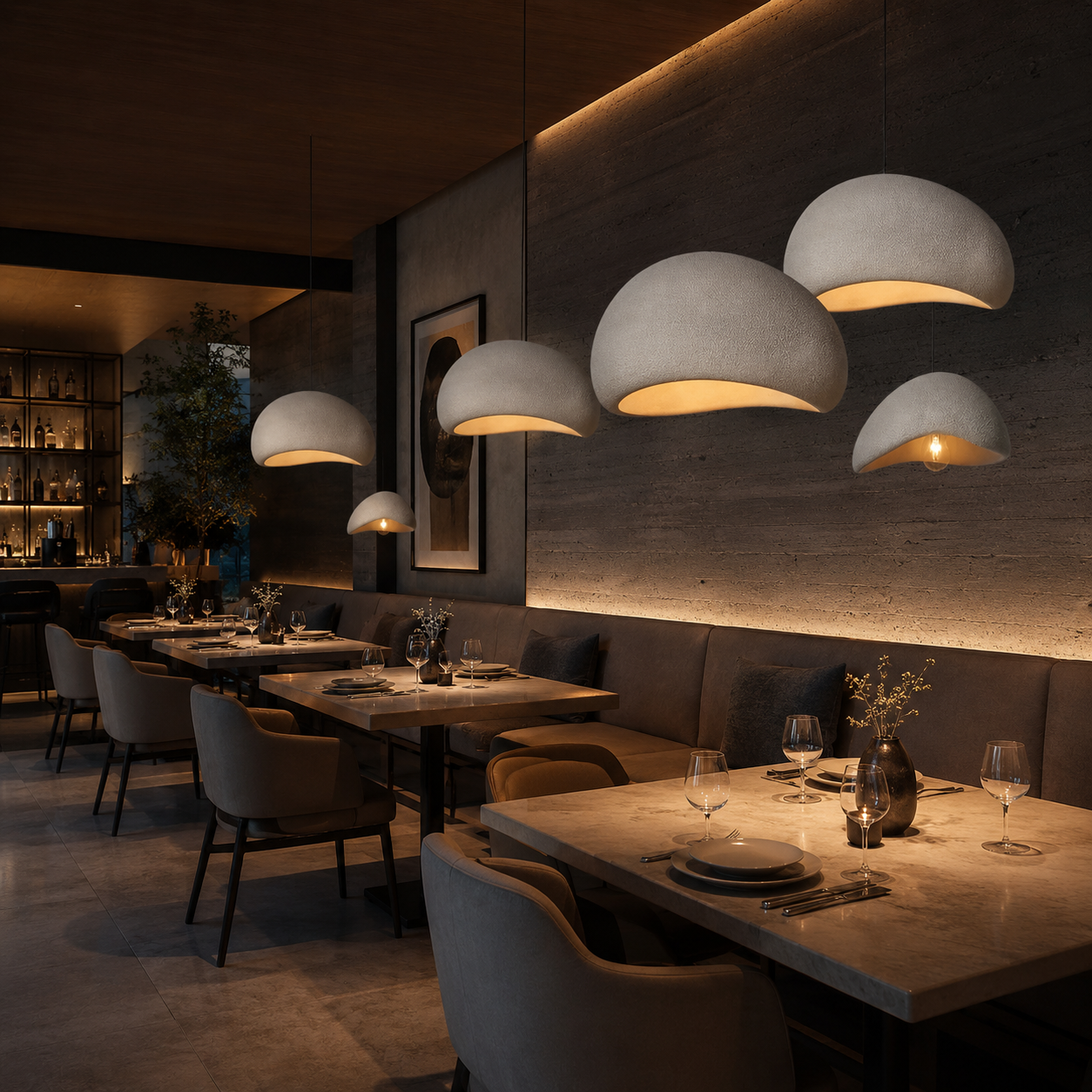 Modern LED Ceiling Chandelier Lights for Living Room Bedroom Dining Room Pendant Lights Nordic Wabi Sabi Home Decor Hanging Lamp