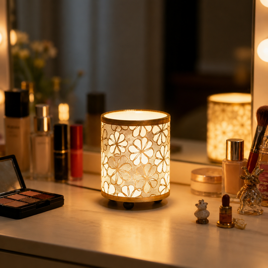 Vintage Desktop Small Lamp with Rustic Style Decoration, Suitable for Bedrooms, Living Rooms or Offices