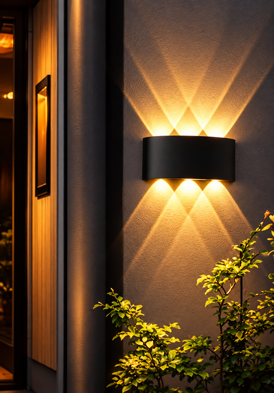 LED Wall Lamp 4/6/8/10 Outdoor Wall Lamps Up And Down
